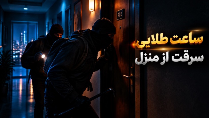 سرقت از خانه در چه ساعتی بیشتر است؟