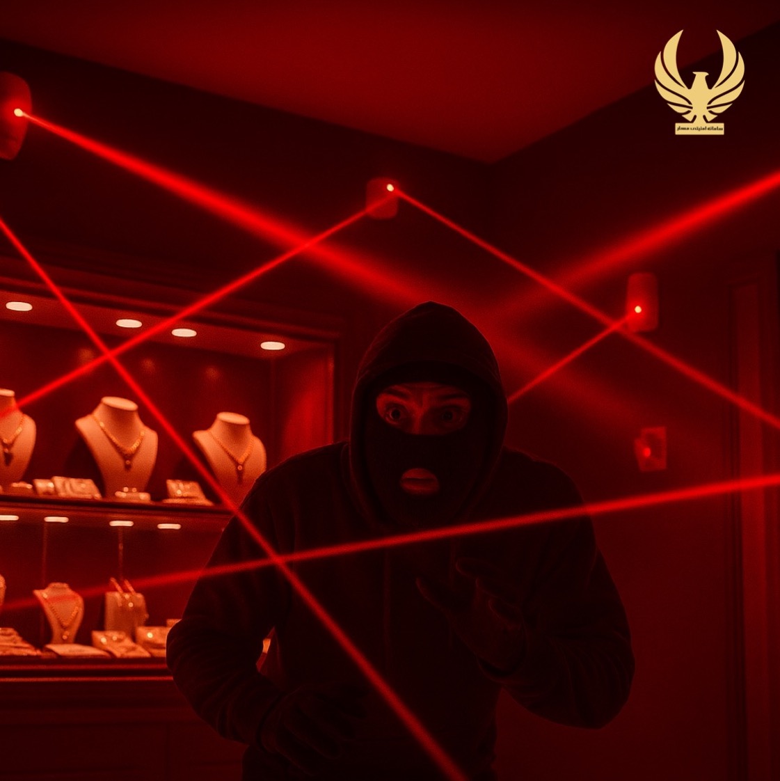 سنسور حرکتی دزدگیر در طلافروشی